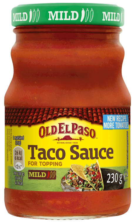 Taco Sauce Mild 230g Old El Paso