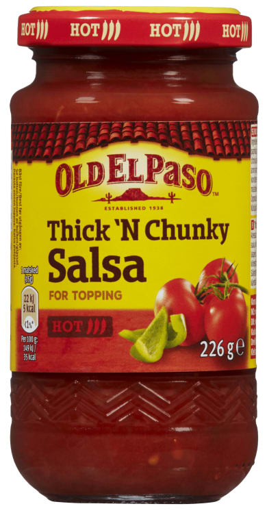 Taco Salsa Hot 226g Old El Paso