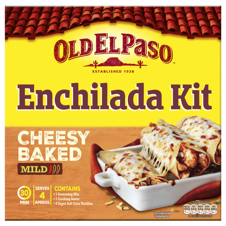 Old El Paso Enchilada Kit 657g