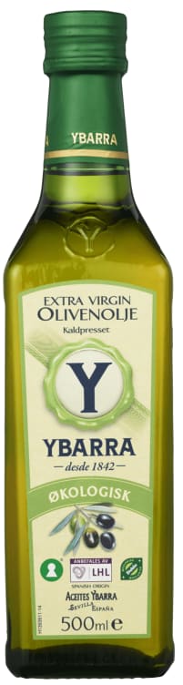 Olivenolje Ex.Virgin Økologisk 500ml Ybarra