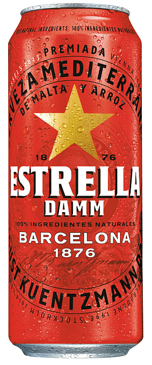 Bilde av Estrella Damm 0,5l boks