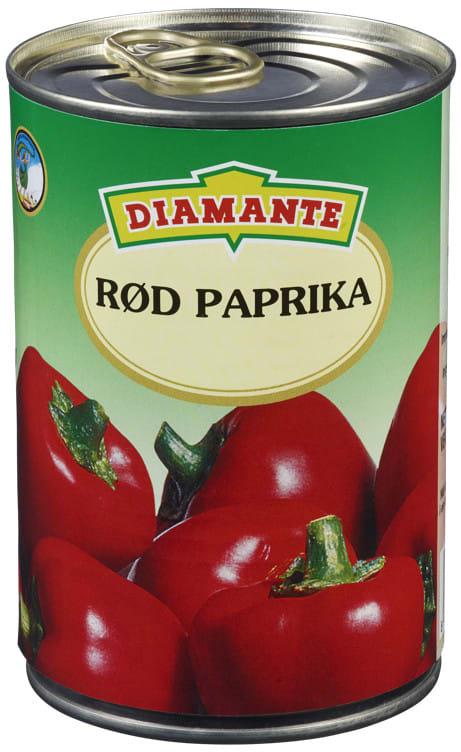 PAPRIKA RØD SKINNFRI 390G DIAMANTE