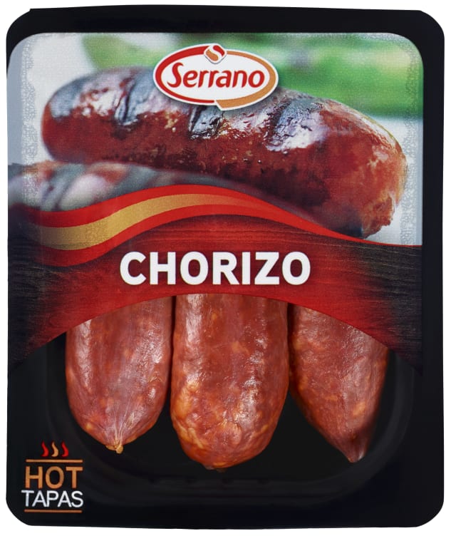 Chorizo Hot Tapas 200g Serrano