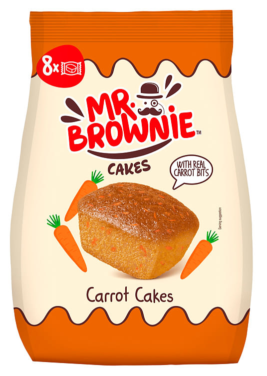 Product Image for Carrot Cakes 200g Mr Brownie