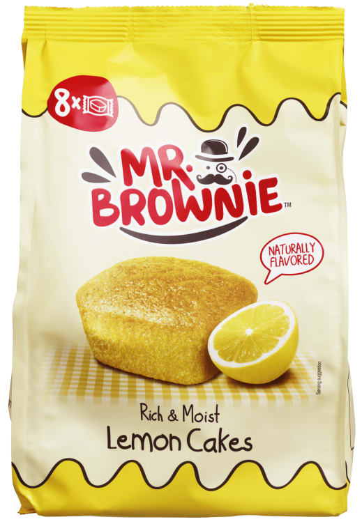 Lemon Cakes 200g Mr Brownie