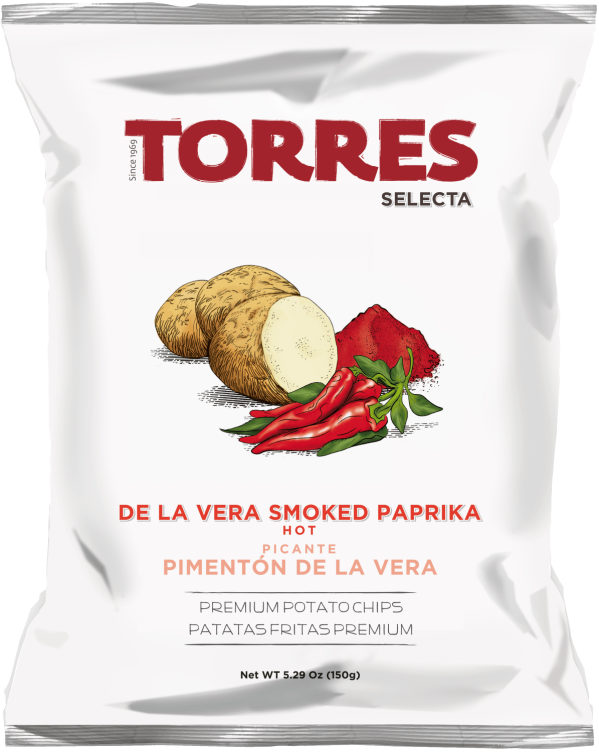 Potetchips Røkt Paprika 150g Torres