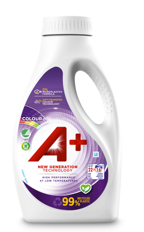 A+ Tøyvask Color Flytende 880ml flaske