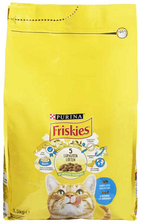 Friskies Laks/Grønnsaker 3,5kg Purina