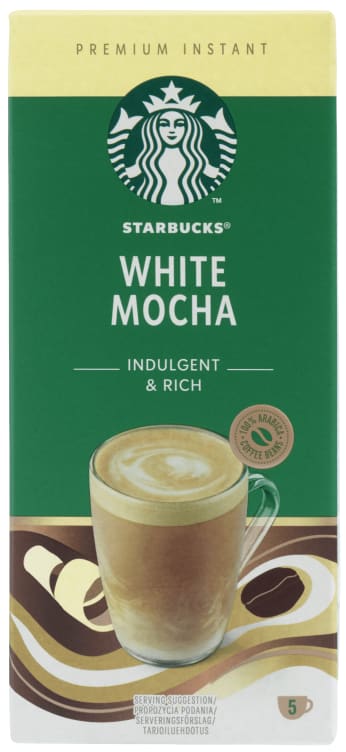 Starbucks Instant White Mocha 5pos
