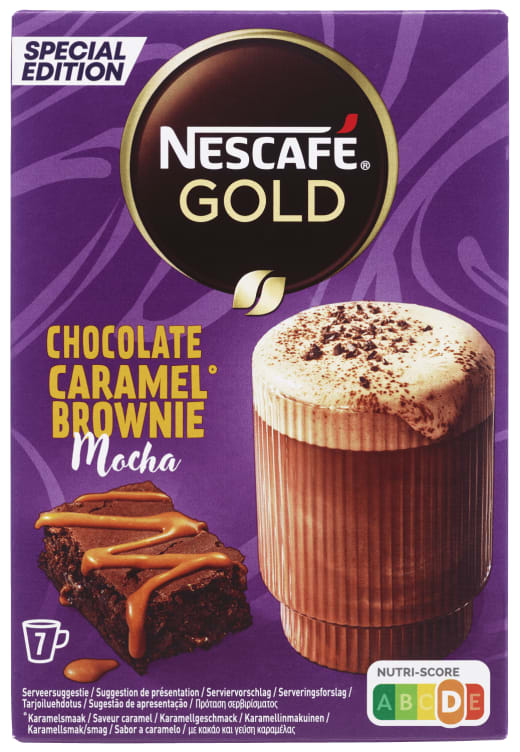 Nescafé Gold Choco Caramel Brown 7pos