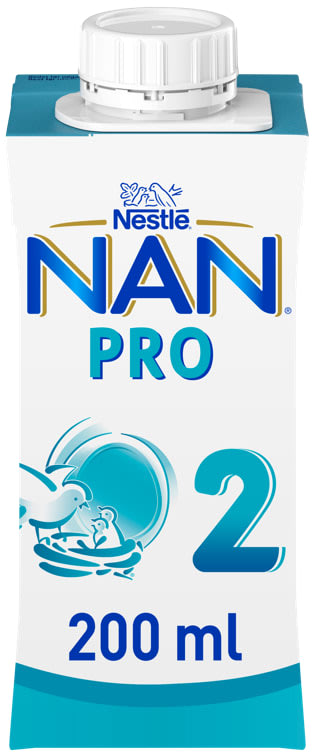 Nan Pro 2 Drikkeklar fra 6m 200ml Nestle