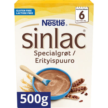 Sinlac Spesiallgrøt 6m 500g