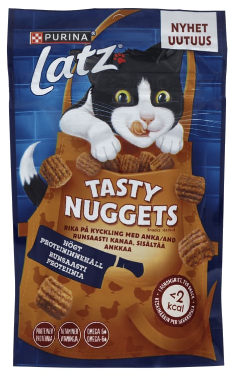 Product Image for Latz Tasty Nuggets Chicken&Duck 50g Purina
