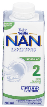 Nan Sensilac 2 Drikkeklar 200ml fra 6mnd Nestle
