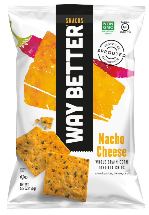 Bilde av Tortillachips Nacho Cheese 156g Way Better