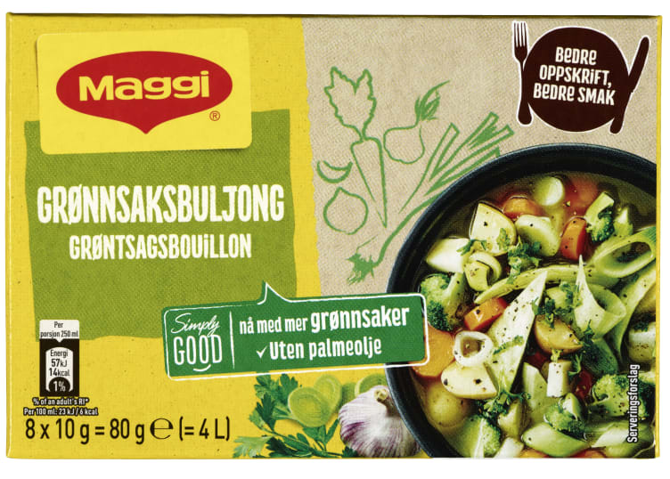 Grønnsaksbuljong Klar 80g