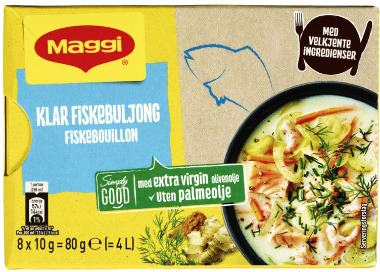 Fiskebuljong Klar 80g