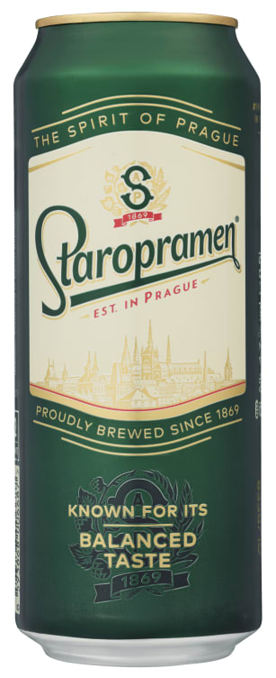 Staropramen Premium 0,5l boks