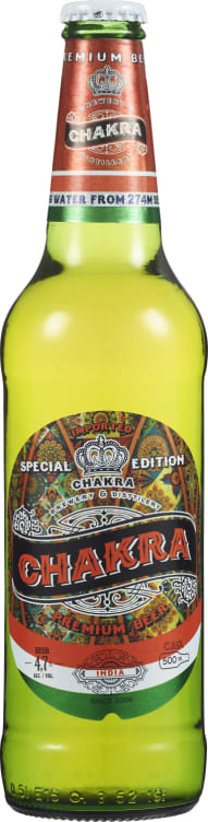 Chakra Premium Lager 4,7% 0,5l flaske