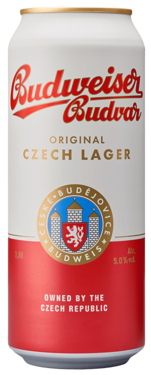 Budweiser Budvar 0,5l boks