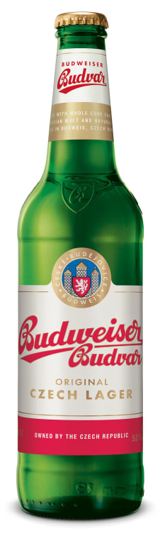 Budweiser Budvar 0,33l flaske