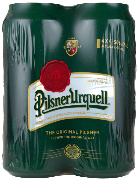 Pilsner Urquell 0,5lx4 boks