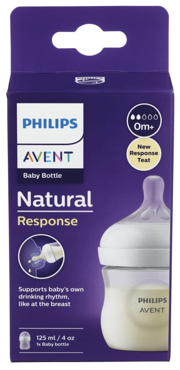 Tåteflaske Natural Response 125ml Avent