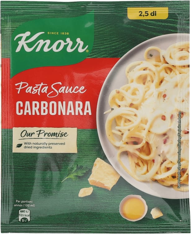 Carbonara Pastasaus 27g Knorr