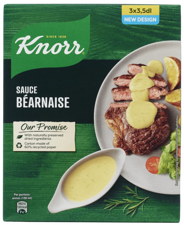 Bearnaisesaus 3pk Knorr