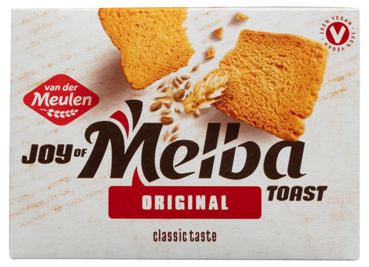 Melba Toast Firkantet 100g Meulen