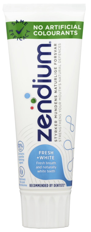 Zendium Tannkrem Fresh&White 75ml