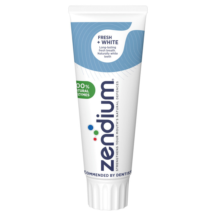 Zendium Tannkrem Fresh&White 75ml