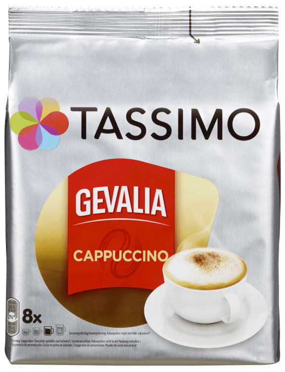 Tassimo Gevalia Cappuccino 8kapsler