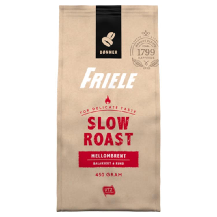 Friele Slow Roast Mellombrent hel 450g