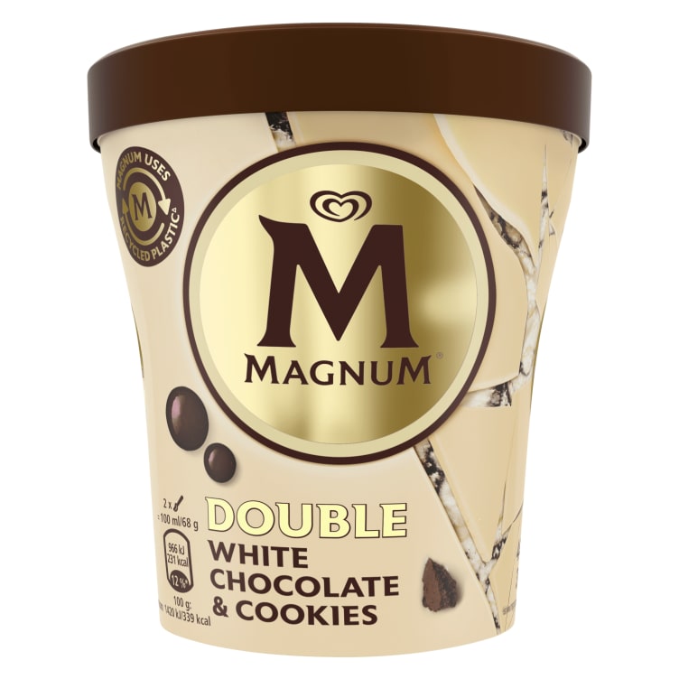 MAGNUM IS WHITE CHOCO&COOKIE 440ML