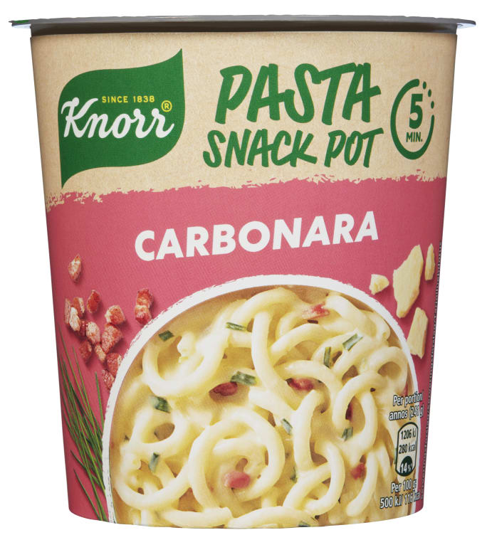 Snack Pot Pasta Carbonara 63g Knorr