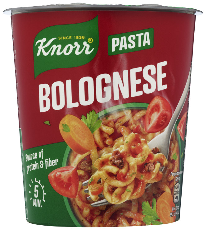 Snack Pot Pasta Bolognese 60g Knorr