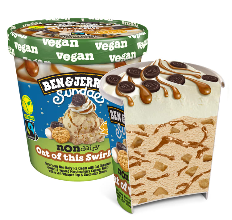 Bilde av Ben&Jerry's Non Dairy Oat Of This Swirl 427ml