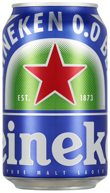 Heineken 0,0% 0,33l boks