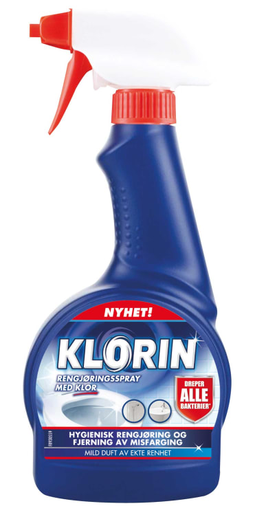 Klorin Rengjøring m/Klor 500ml Spray