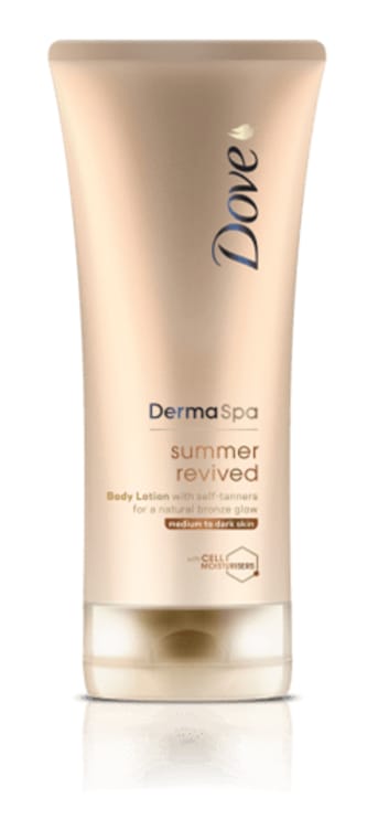 Bilde av Dove Body Lotion Summer Dark 200ml