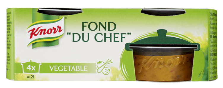 Fond Du Chef Grønnsak 4x28g Knorr