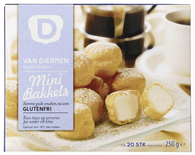 Minibakels glutenfri 250g