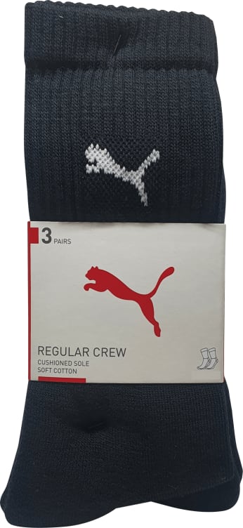 Crew Sock 3pk Sort 39/42 Puma