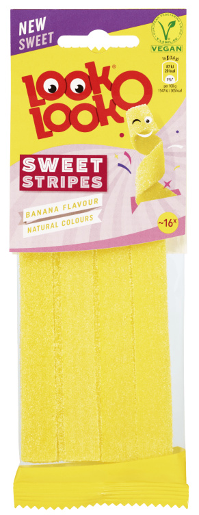 Sweet Banana Stripes 90g Look-O-Look
