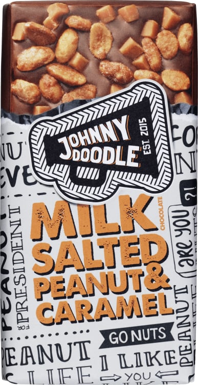 Johnny Doodle Milk Salted Peanut&Caramel150g