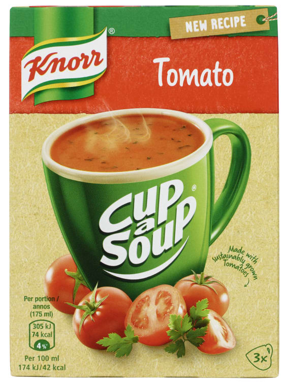 Product Image for Cup Soup Tomat 54gx3pk Knorr