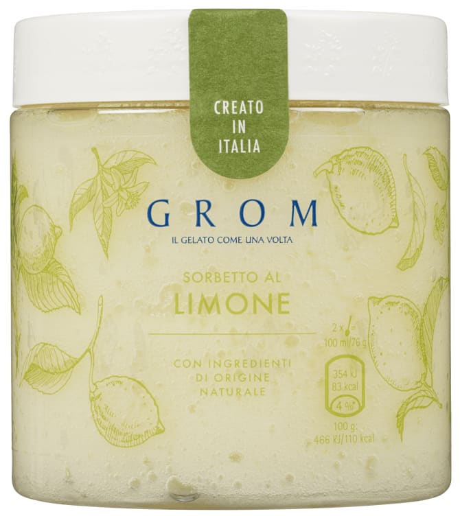 Grom Is Sitronsorbet 460ml