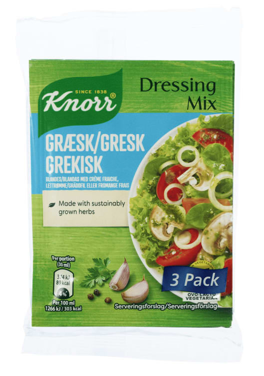 Dressingmix Gresk 3pk
