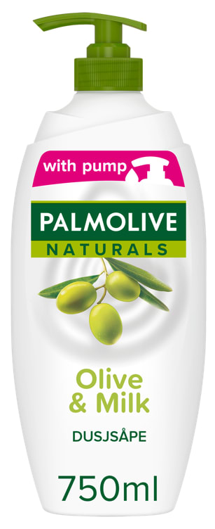 Palmolive Dusjsåpe Naturals Milk&Olive 750ml
